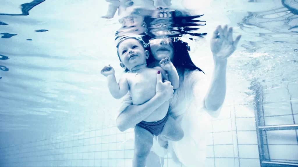 Underwater baby mom pregnancy
